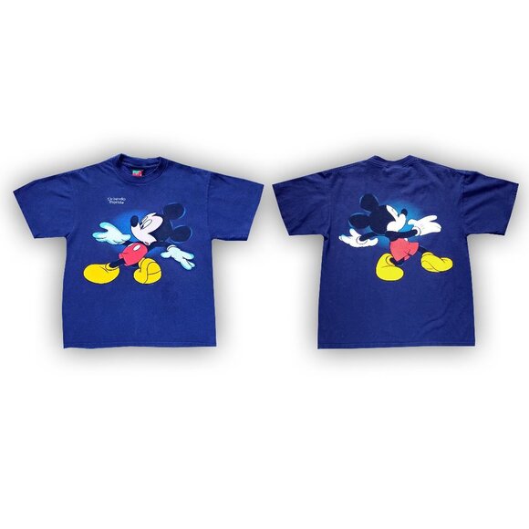 Vintage Other - Vintage 80 90's Walt Disney MICKEY Mouse All Over Print Orlando Florida T-Shirt